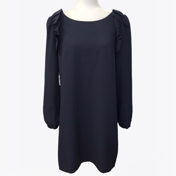 Eliza J Ruffle Accents Knee Women’s Dress - 12/14 - Picture 1 of 17